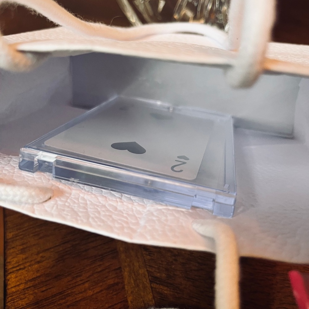 Dior Authentic Gift Bundle of Silver Holographic 2 of Hearts Card & Dior Giftbag - Picture 13 of 13